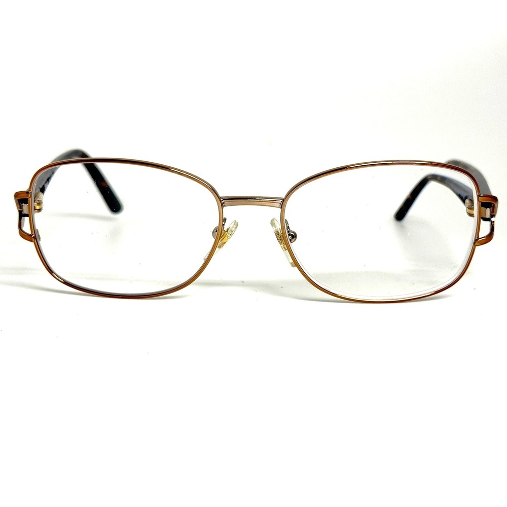 Persol 2572 488 Gold Tortoise Oval Eyeglasses Frames 52-16-135